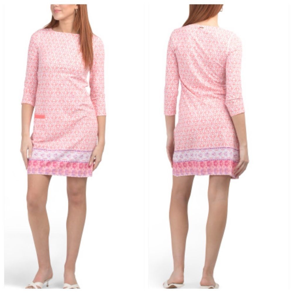 Cabana Life Dress Womens Size Small Napa Upf 50 Sun‎ Protection Shift Mini New
